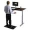 Uncaged Ergonomics Standing Desk, Black, Medium Density Fiberboard RU2gbkMDF48 - alternate 1